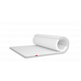 Тонкий ортопедичний матрац Matroluxe Flip White 160х200 см для вирівнювання дивана