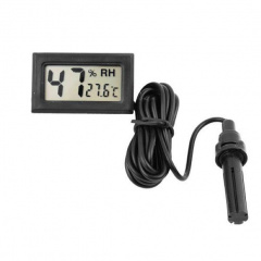 Термометр цифровой с гигрометром и выносным датчиком Luxury WSD-12 Каменское