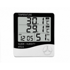 Термометр гигрометр электронный HTC-2 с выносным датчиком (300497) Линовица