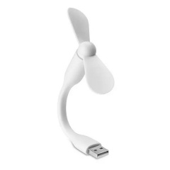 Портативний гнучкий USB вентилятор UKC Білий Запоріжжя