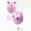 Увлажнитель воздуха ультразвуковой с подсветкой Safe Air Rabbit мини-аромадиффузор бесшумный 200мл Розовый Вінниця
