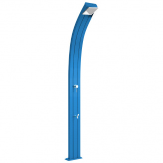 Aquaviva Душ солнечный Aquaviva Spring алюминиевый с мойкой для ног, голубой A120/5012, 25 л