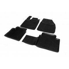 Резиновые коврики (4 шт, Niken 3D) для Ford Focus IV 2018↗ гг. Суми
