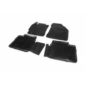 Резиновые коврики (4 шт, Niken 3D) для Toyota Corolla 2013-2019 гг.