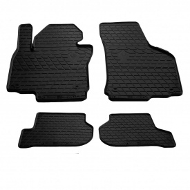 Резиновые коврики (4 шт, Stingray Premium) для Seat Leon 2005-2012 гг.