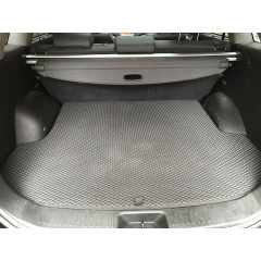 Коврик багажника 5 мест 2012-2014 (EVA, черный) для Kia Sorento XM 2009-2014 гг. Надворная