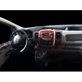 Накладка на торпеду Титан для Opel Vivaro 2015-2019 гг.