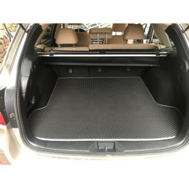 Коврик багажника (черный, EVA, полиуретановый) для Subaru Outback 2014-2019 гг.