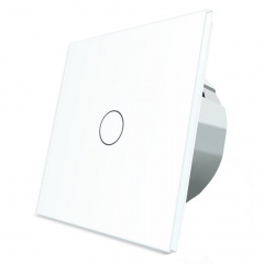 Бесконтактный выключатель Livolo белый стекло (VL-C701PRO-11) Винница