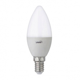 Лампа светодиодная свеча 7W C37 E14 840LM 6500K 175-265V / LM3041