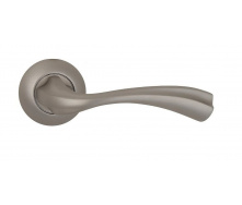 Ручка дверная Siba Capri на розетке R02 матовый никель (23 23) Z23 0 23 23