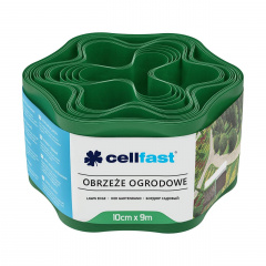 Бордюр газонний хвилястий / зелений / 10 см х 9 м Cellfast Херсон