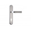 Дверна ручка на планці під ключ (85 мм) SIBA Pisa матовий Нікель/хром Тернопіль