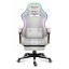 Комп'ютерне крісло Huzaro Force 4.7 RGB White тканина Виноградов