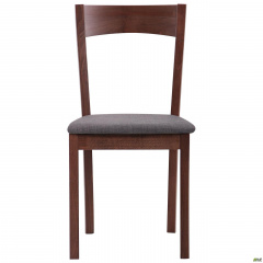 Кухонний дерев'яний стілець АМФ Річард м'яке сидіння світлий-графіт Камінь-Каширський