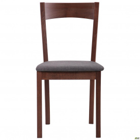 Кухонний дерев'яний стілець АМФ Річард м'яке сидіння світлий-графіт