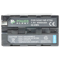 Акумулятор PowerPlant Sony LED NP-F750 4400mAh Луцк