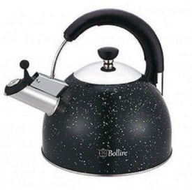 Чайник со свистком Bollire BR-3008 2.5 л черный