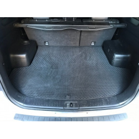 (5 мест) Коврик багажника (EVA, черный) для Chevrolet Captiva 2006-2019 гг.