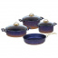 Набор посуды OMS 3033-Blue 7 предметов синий Тернопіль
