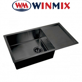 Кухонная мойка Winmix WM 7844-200x1.2-PVD-BLACK