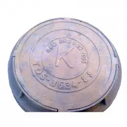 Люк чавунний легкий каналізаційний тип Л А15 (КВ)