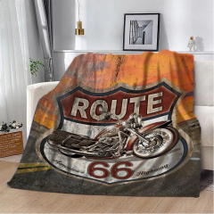 Плед 3D Route 66 20222329_A 10604 160х200 см Львов