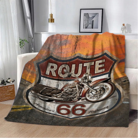 Плед 3D Route 66 20222329_A 10604 160х200 см