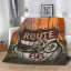 Плед 3D Route 66 20222329_A 10604 160х200 см Суми