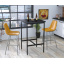 Барний стіл Loft-Design Бруно 70х70 см квадратний дП венге-луїзіана Луцьк