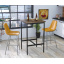 Барный стол Loft-Design Бруно 70х70 см квадратный орех-модена коричневый Городок