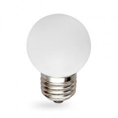 Лампа светодиодная шар G45 1W E27 6400K LB-37 Feron Каменка-Днепровская