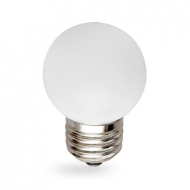 Лампа светодиодная шар G45 1W E27 6400K LB-37 Feron