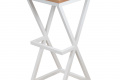 Барный стул GoodsMetall в стиле ЛОФТ 750х350х350 Песочные часы БС248