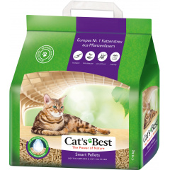 Наполнитель для кошачьего туалета Cat's Best Smart Pellets Древесный комкующий 5 кг (10 л) (4002973000885) Ровно