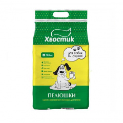 Пеленки для собак Хвостик 60х90 см 100 шт (4820224500867) Полтава