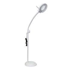 Лампа-лупа LED SalonHome T-OS27280 косметологическая на гибкой ножке напольная Винница