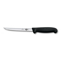 Кухонный нож обвалочный Victorinox Fibrox Boning 15 см Черный (5.6203.15) Киев