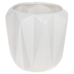 Керамическая ваза Bona Mokke 17x17x17 см Белая DP119945 Тернопіль