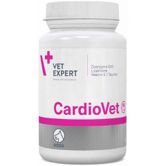 Препарат для сердечно-сосудистой системы собак VetExpert CardioVet 90 таблеток (5907752658457) Суми
