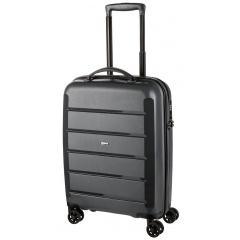 Малый пластиковый чемодан из полипропилена 30L Topmove Черный (100345176) Еланец