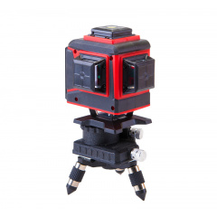 Уровень лазерный MPT PROFI H360+2хV360 3 лазерные головки GREEN 0.3 мм/м 45 м Li-ion тренога сумка MLL1207 Свеса