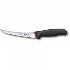Кухонный нож обвалочный Victorinox Fibrox Boning Flex Dual Grip 15 см Черно-красный (5.6613.15D) Дніпро