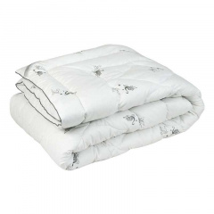 Облегченное одеяло премиум Лебяжий Пух Vi'Lur 172x205 Двуспальный Микрофибра Белый Кобыжча