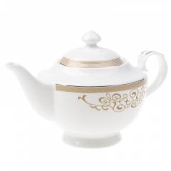 Чайник для заваривания чая Lora Белый H15-114 1500ml Полтава