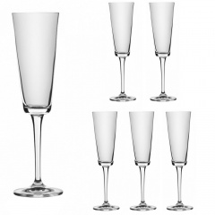 Набор бокалов для шампанского Lora Бесцветный H80-025 180ml Суми