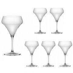 Набор бокалов для вина Lora Бесцветный H50-063-6 470ml Черкассы