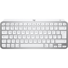 Клавиатура беспроводная Logitech MX Keys Mini For Mac Minimalist Wireless Illuminated Pale Ukr (920-010526) Grey Bluetooth