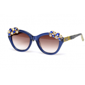 Женские брендовые очки Dolce Gabbana 4286pf Синий (o4ki-11511)