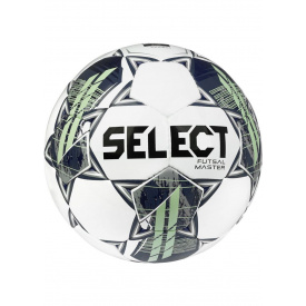 Мяч футзальный Select Futsal Master v22 белый/зеленый Уни 4 (104346-334-4)